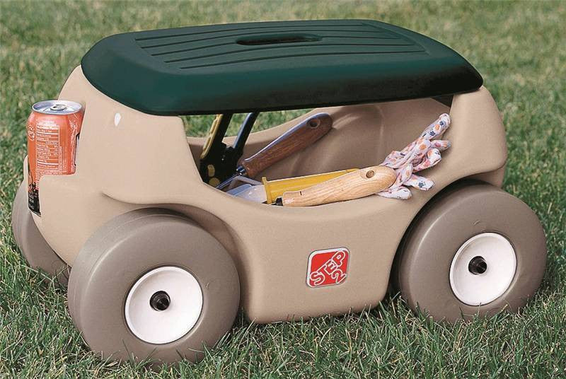 Hopper Garden Work Seat 250 Lb