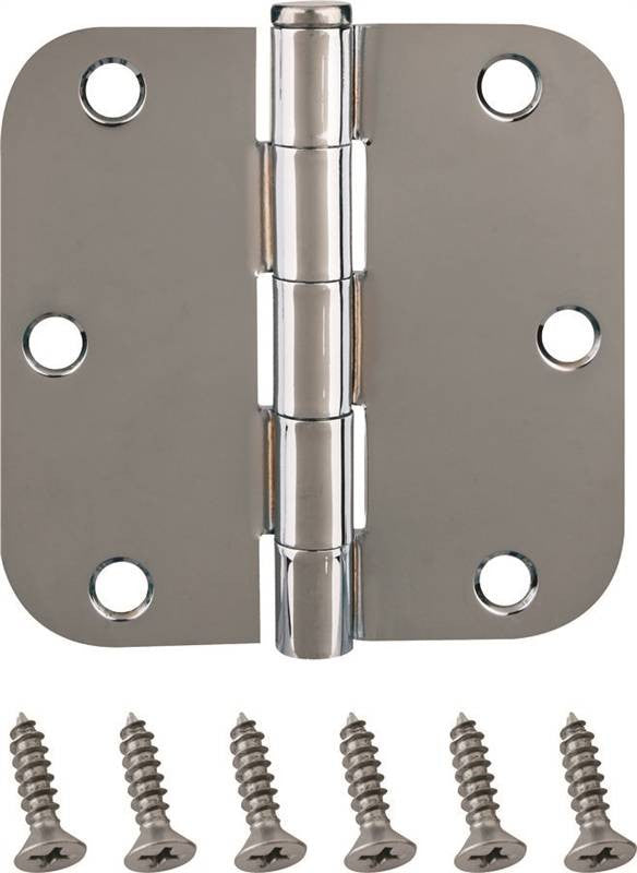 Hinge Dr Rd 3.5x3.5in Brt Chm