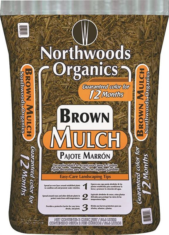 Mulch Brown 2 Cubic Feet