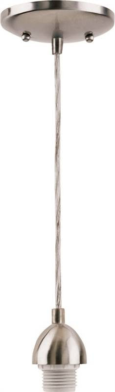 Fixture Pendant 1lt Nickel Med