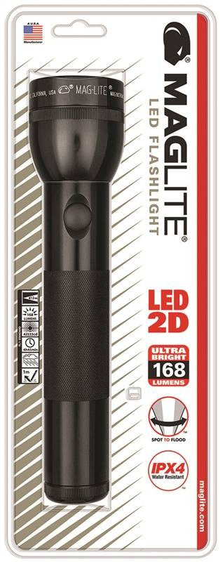Flshlt 2 Cell D Black Maglite