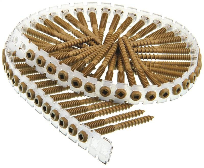 Screw Cmpst Coltd Tan 8x3