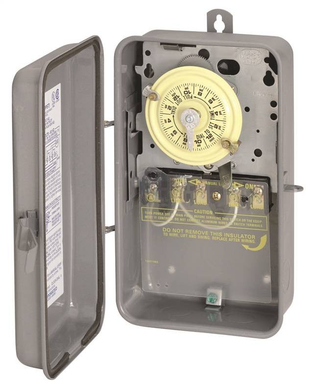 Switch Timer Mech 2p 40a 277v