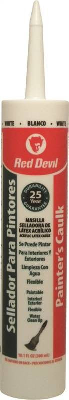 Caulk Acry Pntr White 10.1oz
