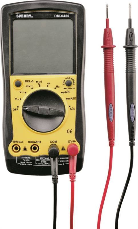 Multimeter Dig Auto 10rg-9func
