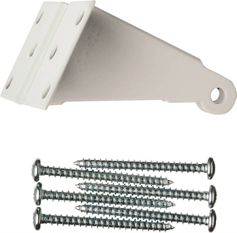Door Jamb Repair Bracket White