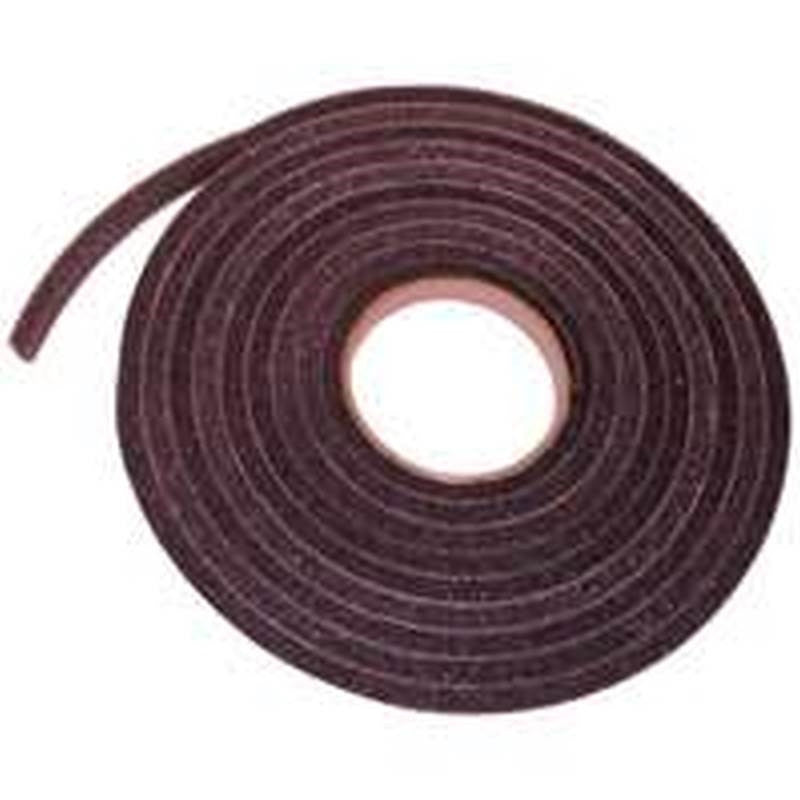 Weatherstrip Tape 1-2x3-8x17ft