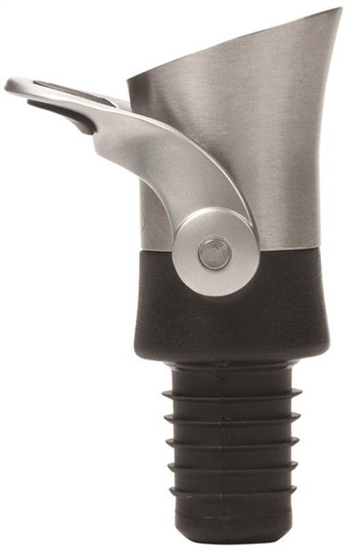 Wine Stopper Pourer Combo Ss