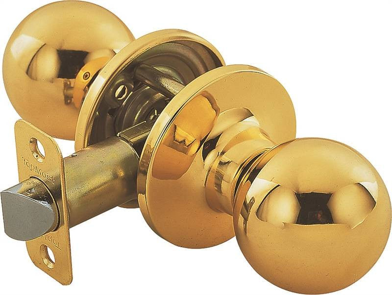 Passage Knob Pol Brs Ball Rcs