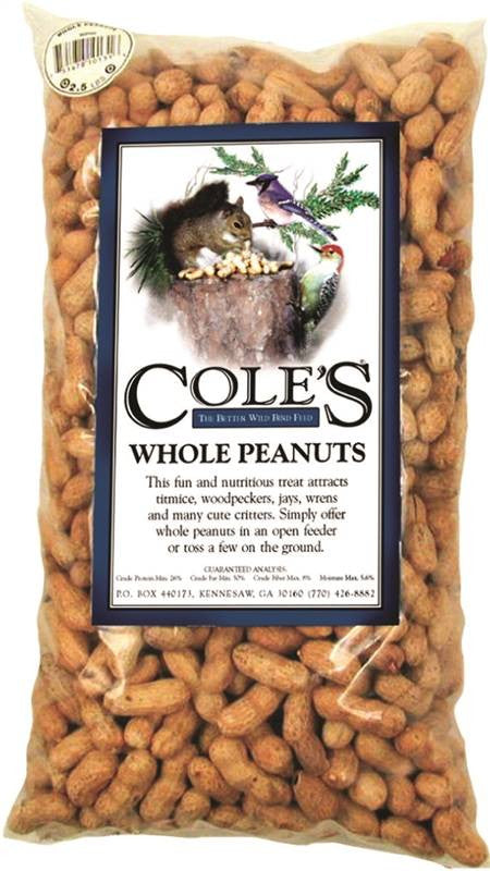 Bird Seed Whole Peanut 2-1-2lb