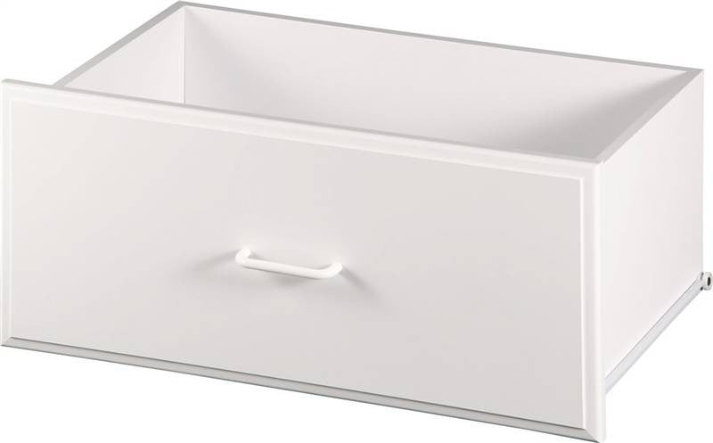 Closet Drawer White Dlx 12in