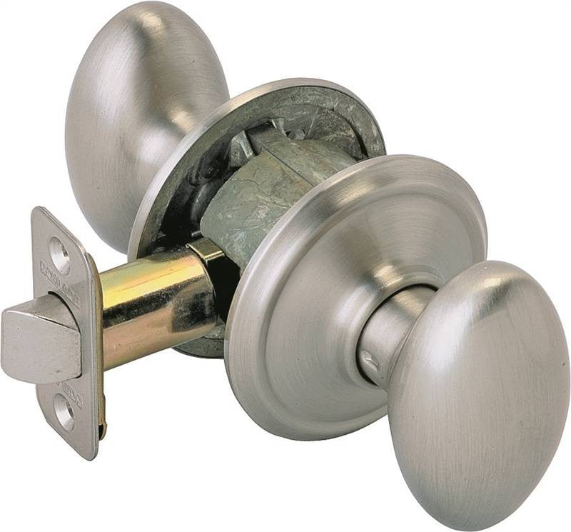 Siena Passage Satin Nickel