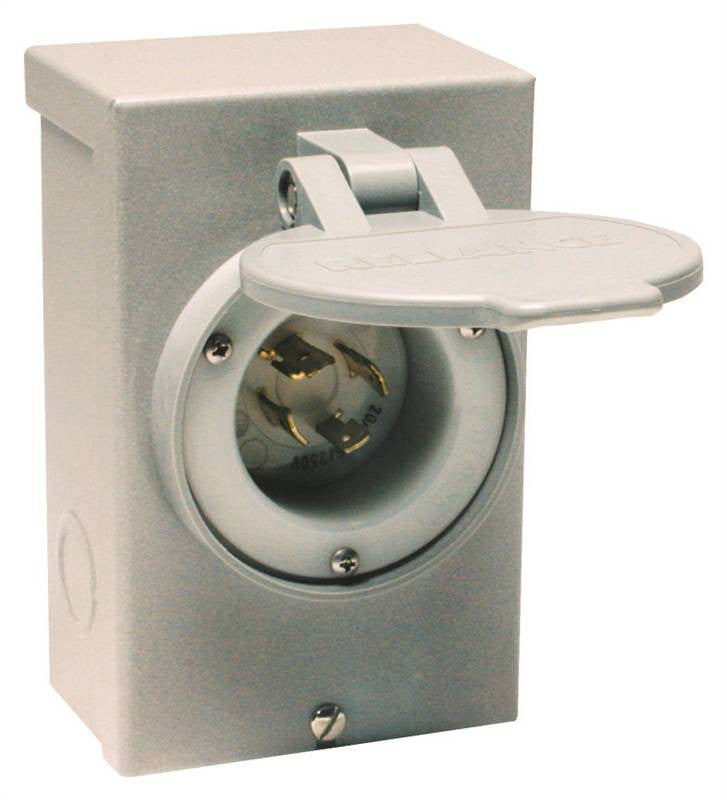 Inlet Box Generator Power 20a