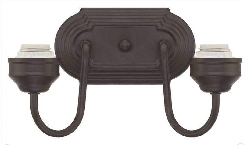 Fixture Wall 2 Light Intr Orb