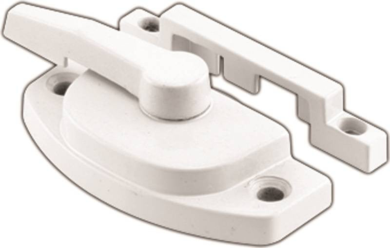 White Vinyl Window Sash Lock