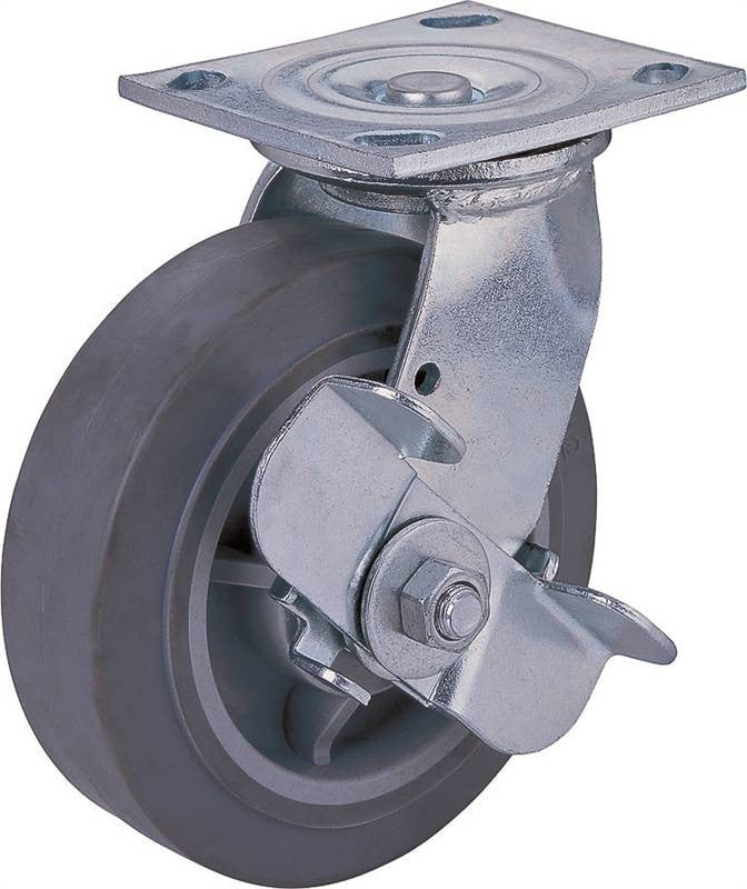 Caster Swivel 5in Tpr-zinc