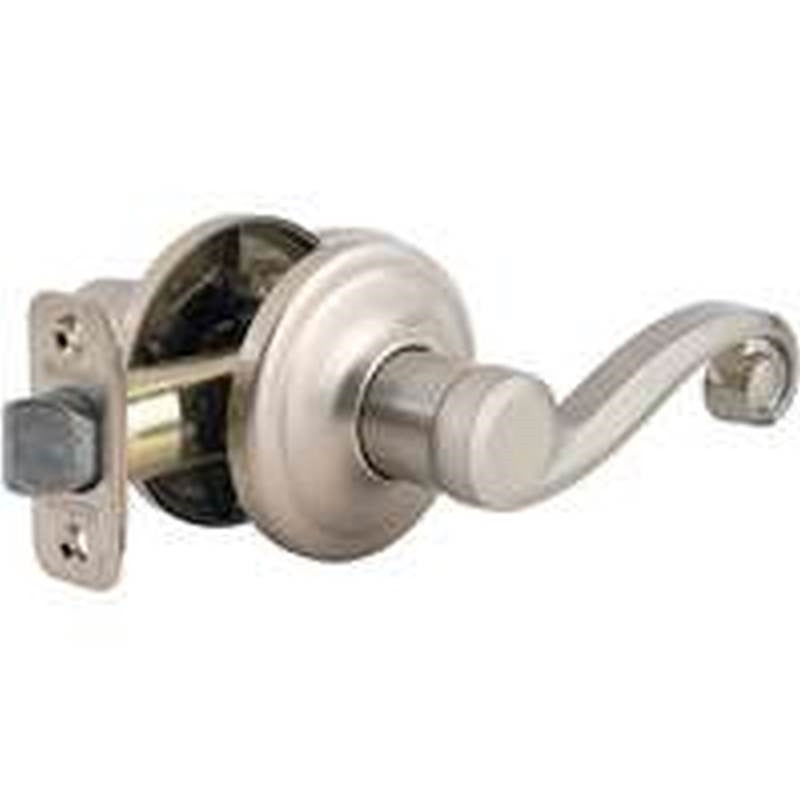 Lido Passage Lvr Satin Nickel