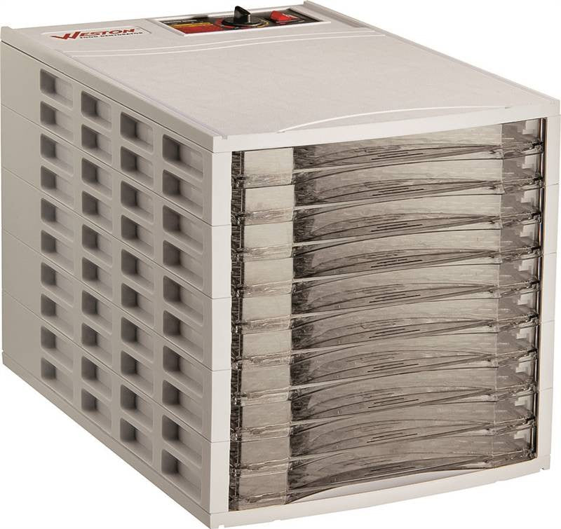 Dehydrator 10-tray W 120v-600w