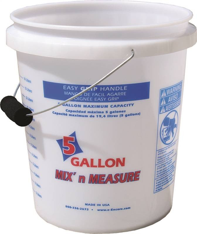 Pail W-foam Grip Mix-meas 5 G