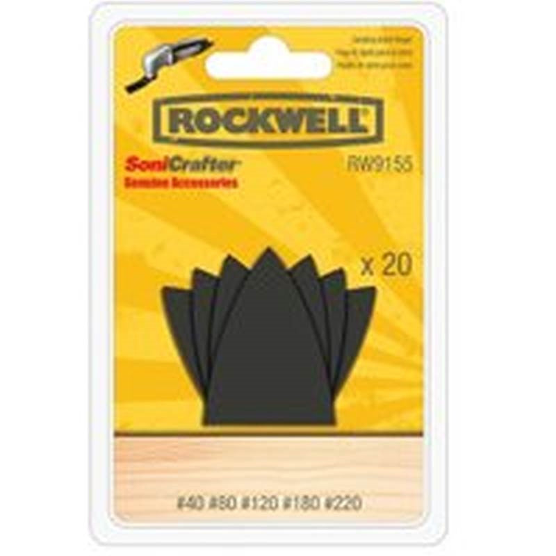 Sandpaper Assorted 20pcs