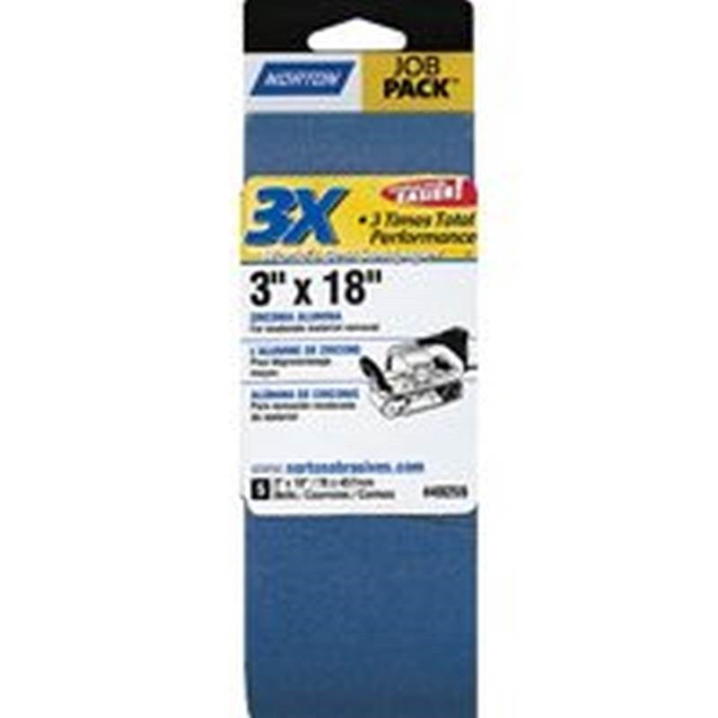 3 X 18 3x Belt Job Pack 50