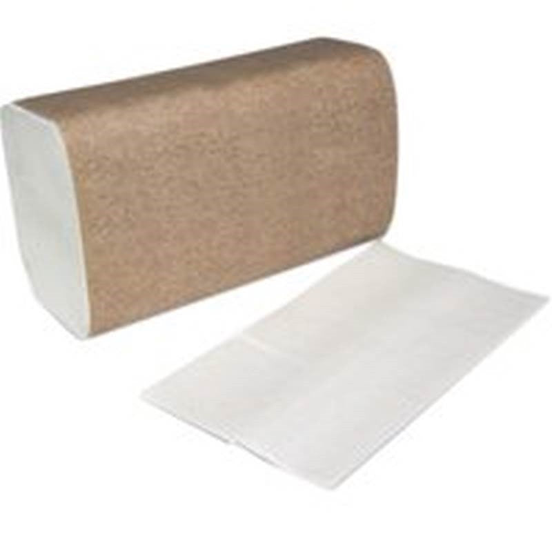 Single Fold Towel Bleached