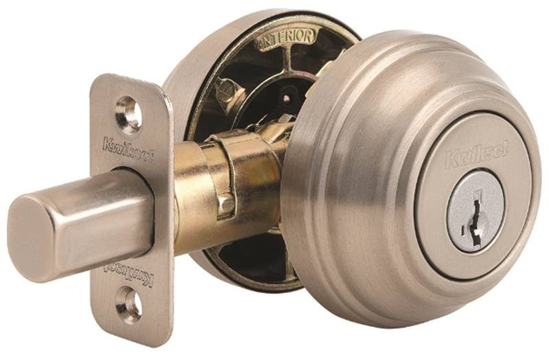 2-cyl Deadbolt Smt Satin Nickl