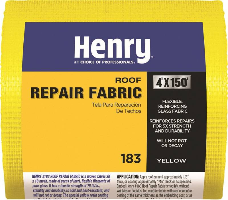 Fabric Roof Ptch Yel Gls 4x150