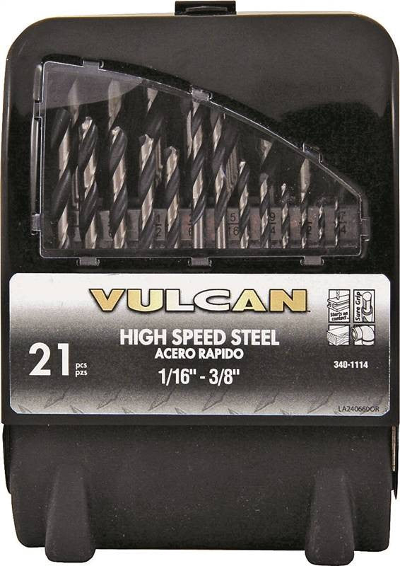 21pc Hss Bit Set 1-16