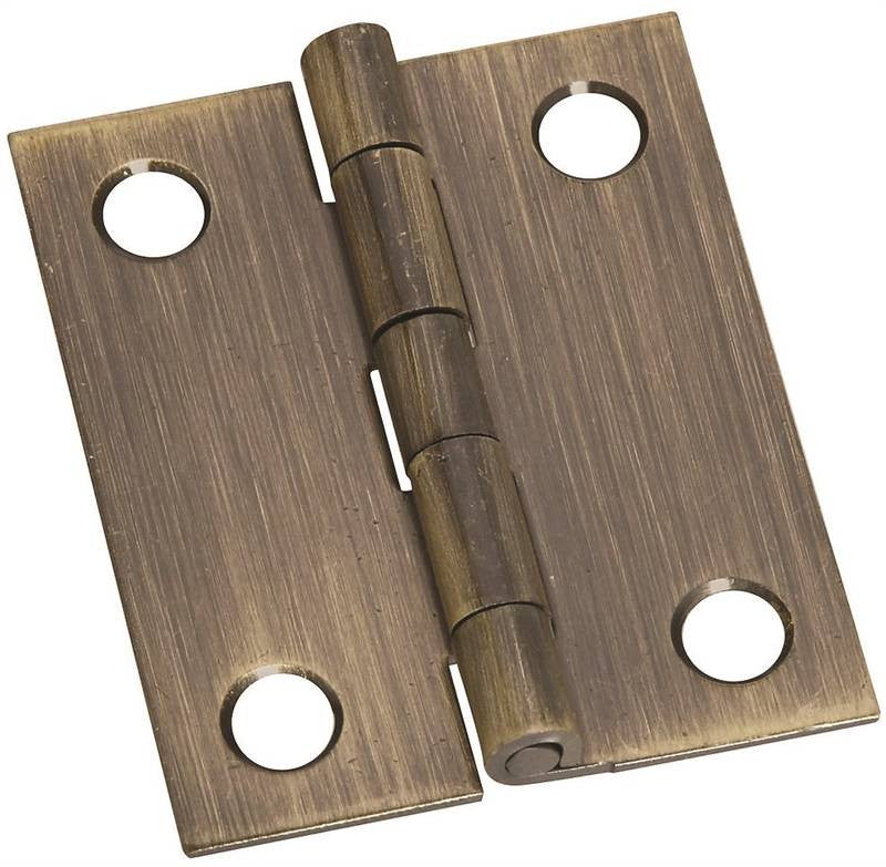 Hinge Cabinet 1.5in Brt Brass