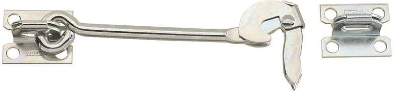 Hook-staple Gate Sfty 6in Zinc