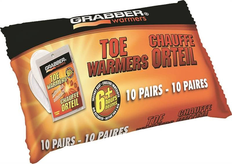 Toe Warmer Adhesive 6 Hr 10pck
