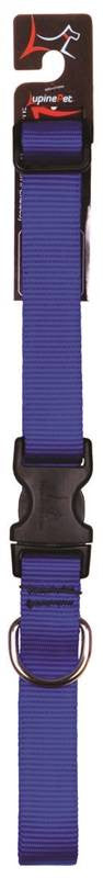 Collar Dog 1in 16-28in Blue