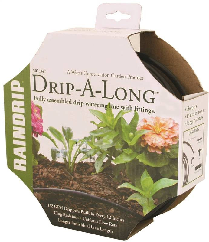 1-4"x50' Drip Hose W-drippers