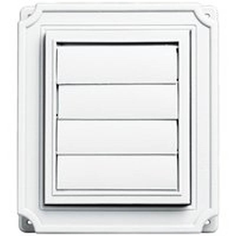 Exhaust Vent White Scallop