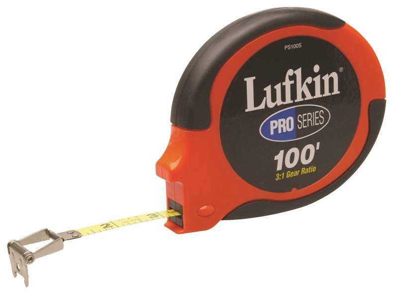 Rule Tape 100ftx3-8in Stl Pro