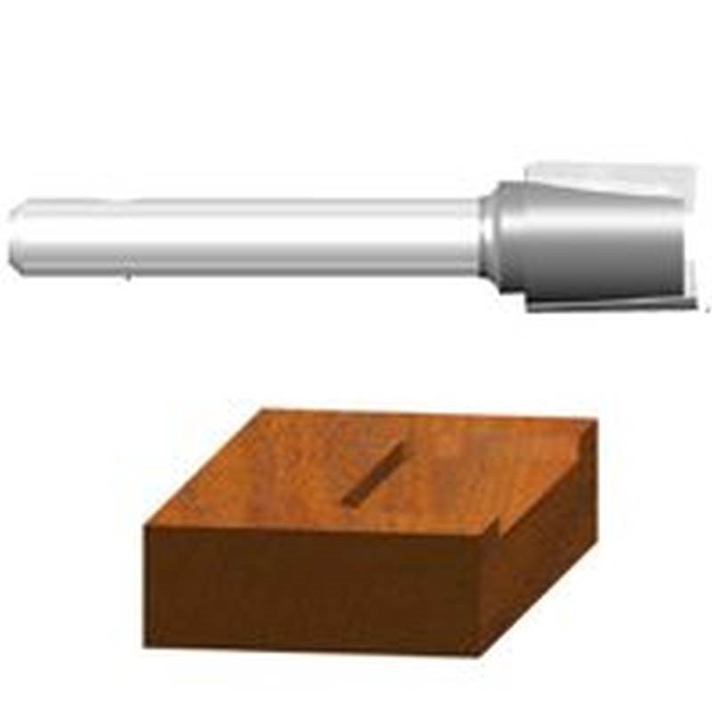 1-2x1-2 Hm Router Bit 2f 1-4s