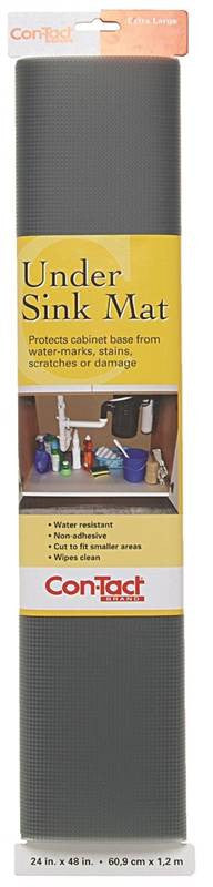 Mat Undersink Graphite 24x48in