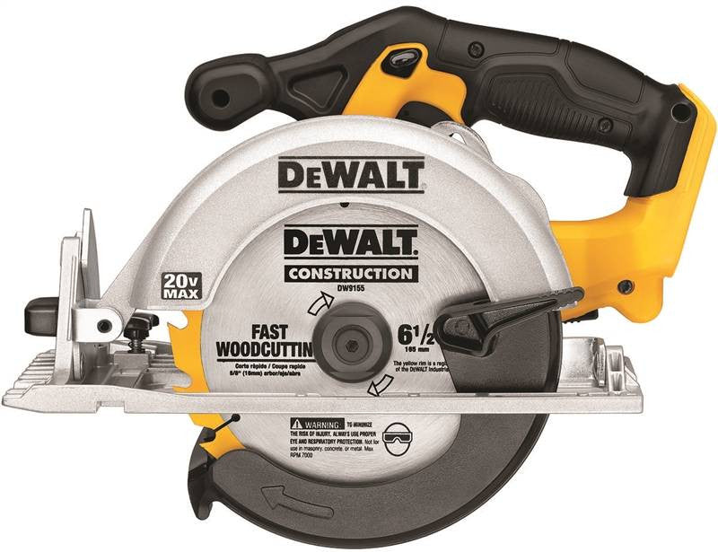 Saw Circ Cordless 6-1-2in 20v