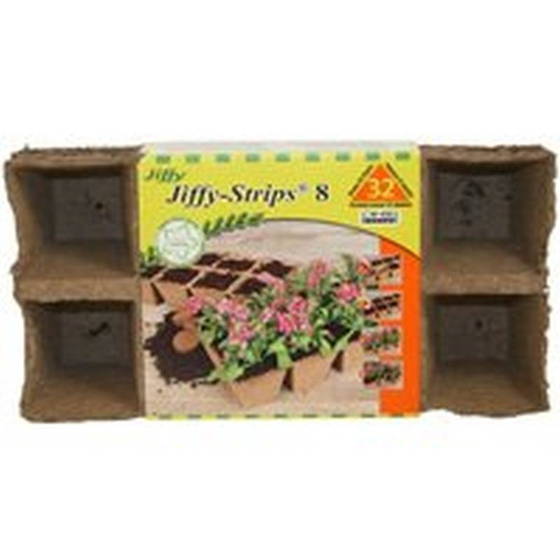 Peat Pot Strips 2in Square