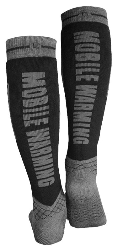 Sock Htd Li-bat M 10-14 Dk Gry