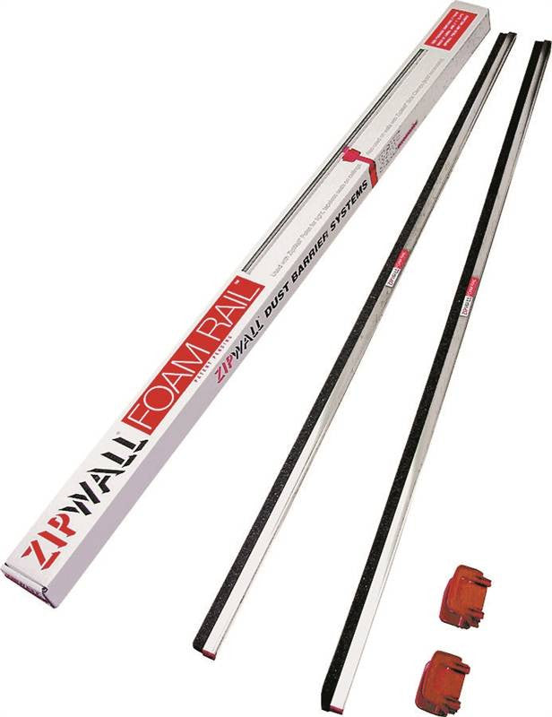 Foam Rail 3x4x63in Alum 2pk