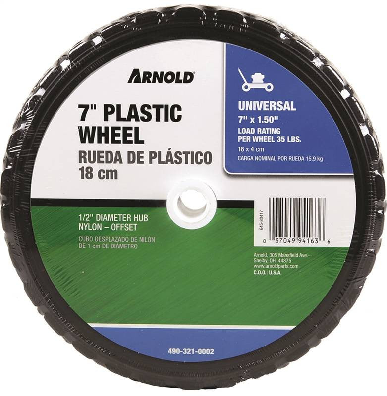 Mower Wheel Plstc Hub 7x1.50in
