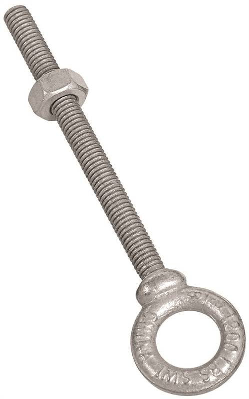 Eye Bolt W-nut 3-8x4.5 In Galv