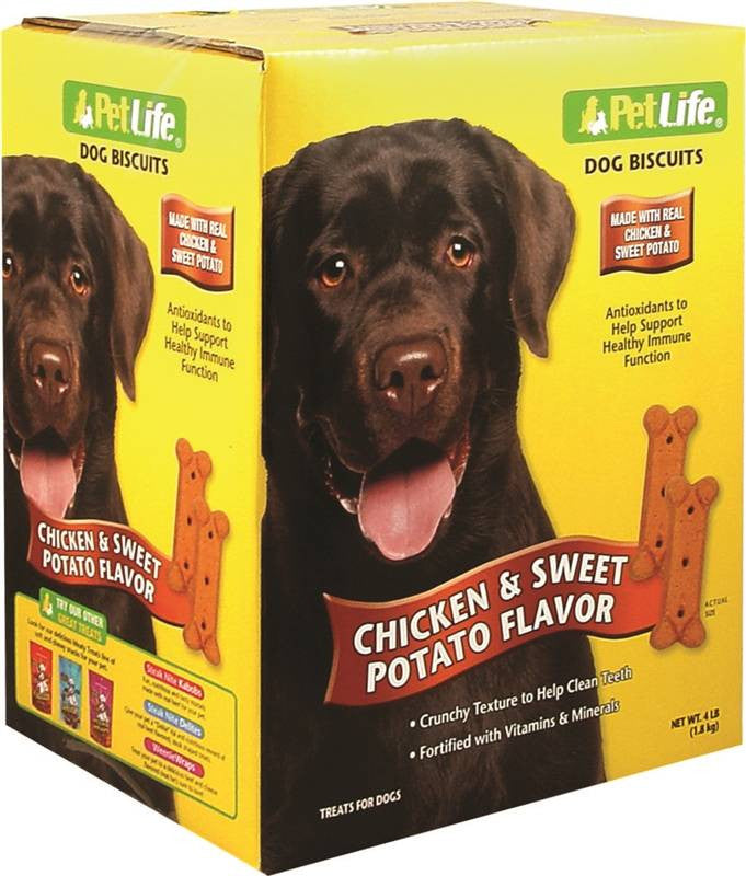 Dog Biscuits Chkn-swt Pot 4lb