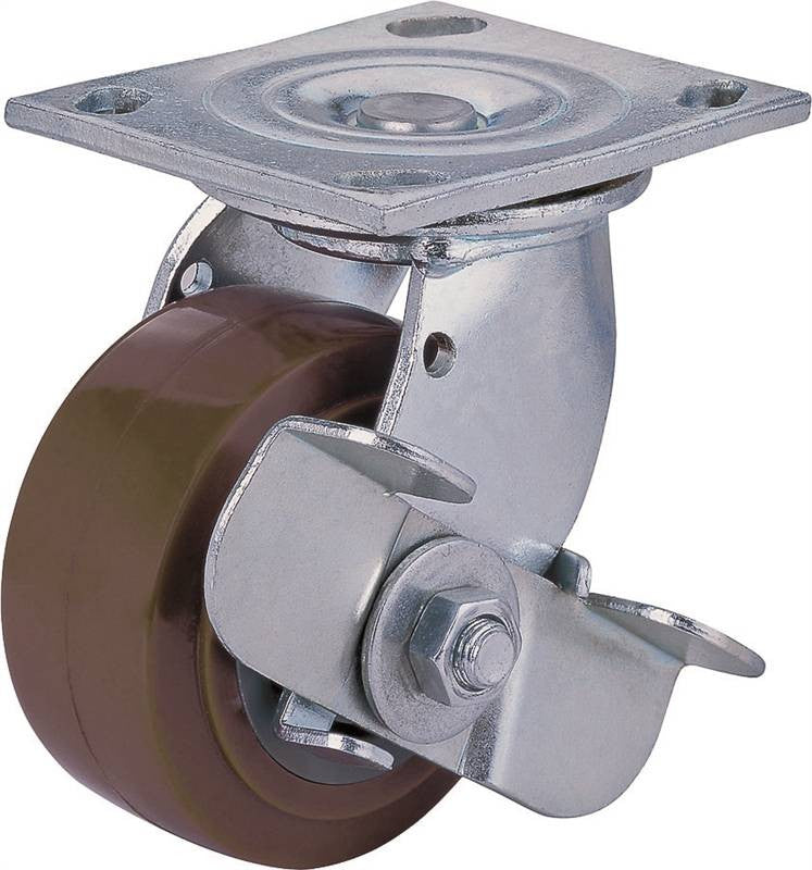 Caster Swivel 4in Poly-zinc