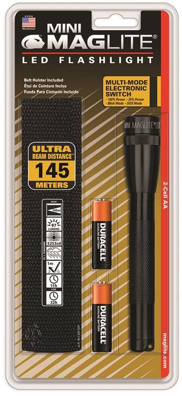 Flshlt 2 Cell Aa Blk Maglite