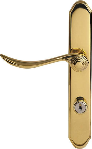 Door Handle Set Brass Quickfit