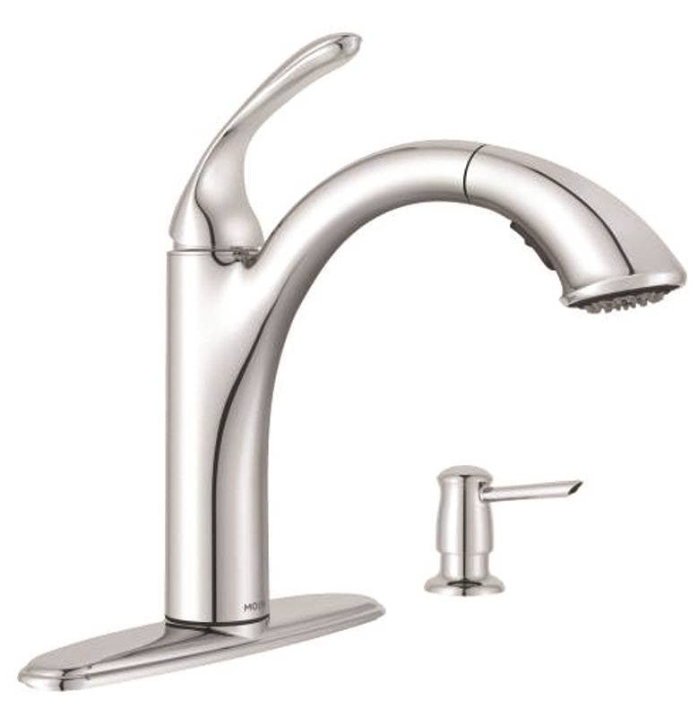 Kinzel Faucet Ktn Chrm 1 Hndle