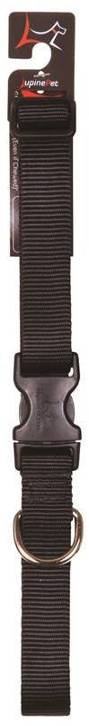 Collar Dog 1in 16-28in Black
